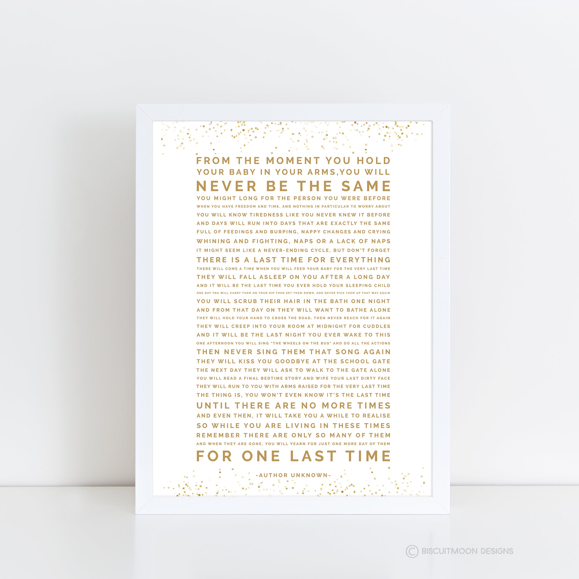 The Last Time Print