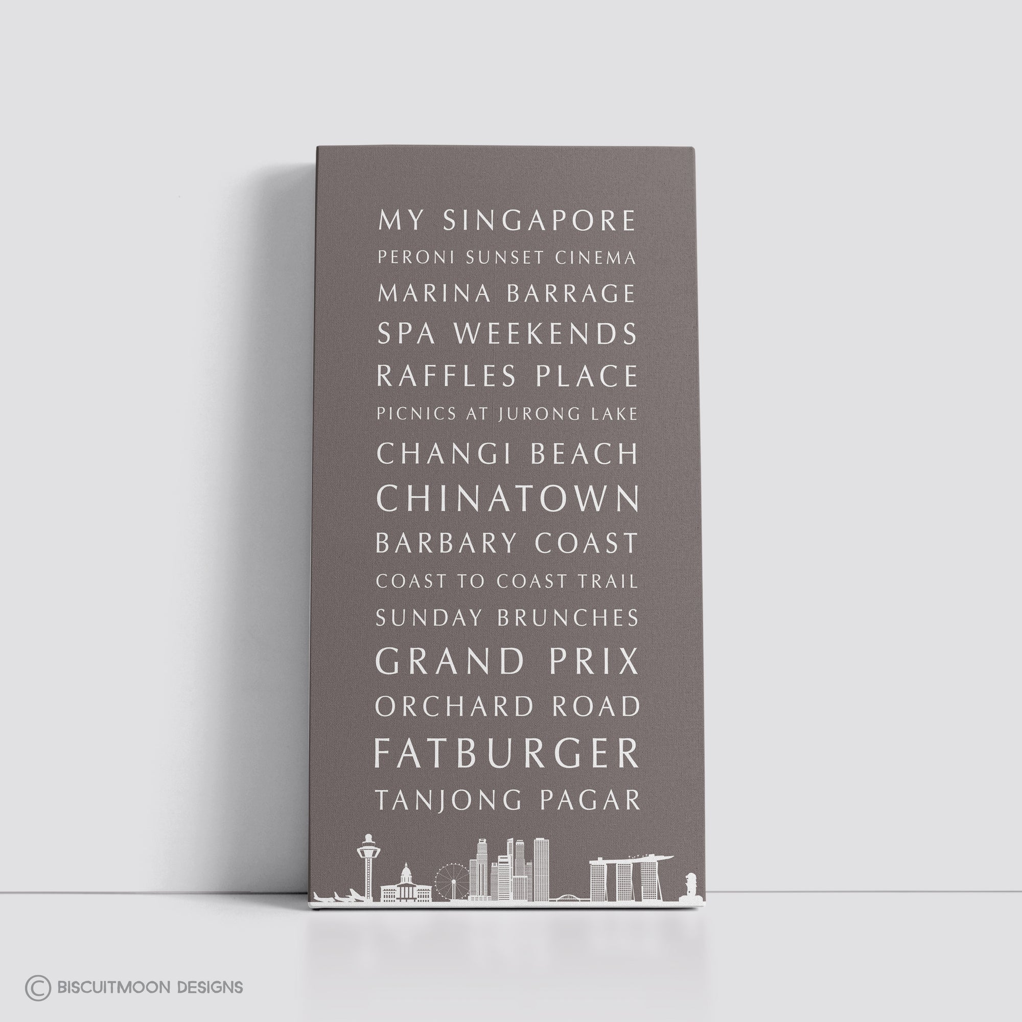 'My Singapore' Memory Canvas