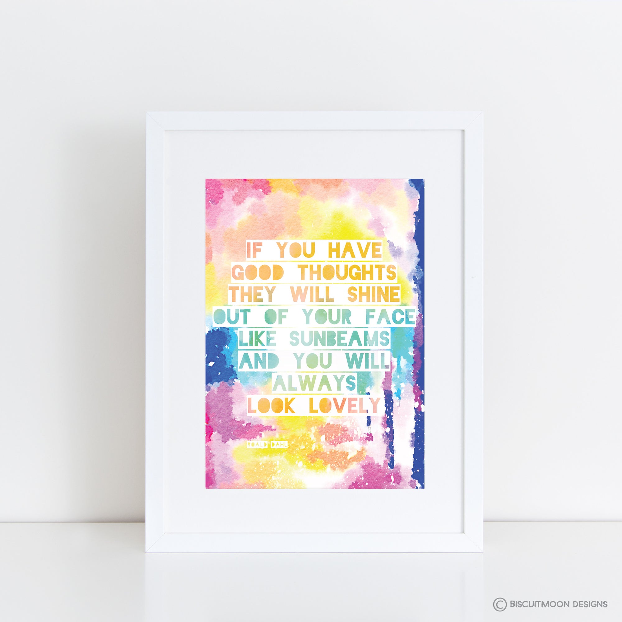 If You Have Good Thoughts Print