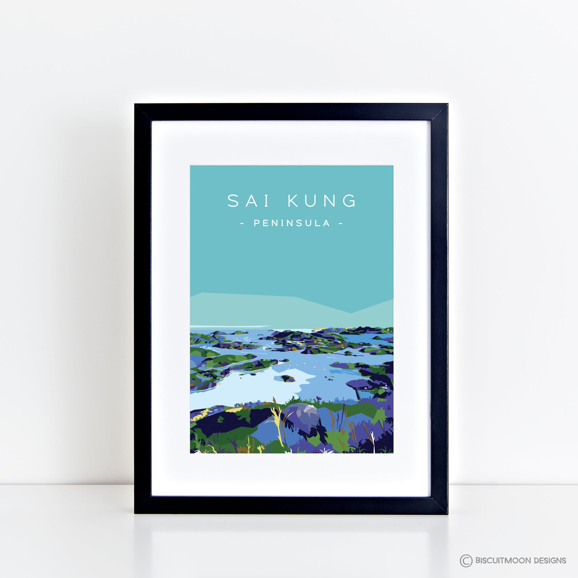 Hong Kong Travel Print - Sai Kung Peninsula