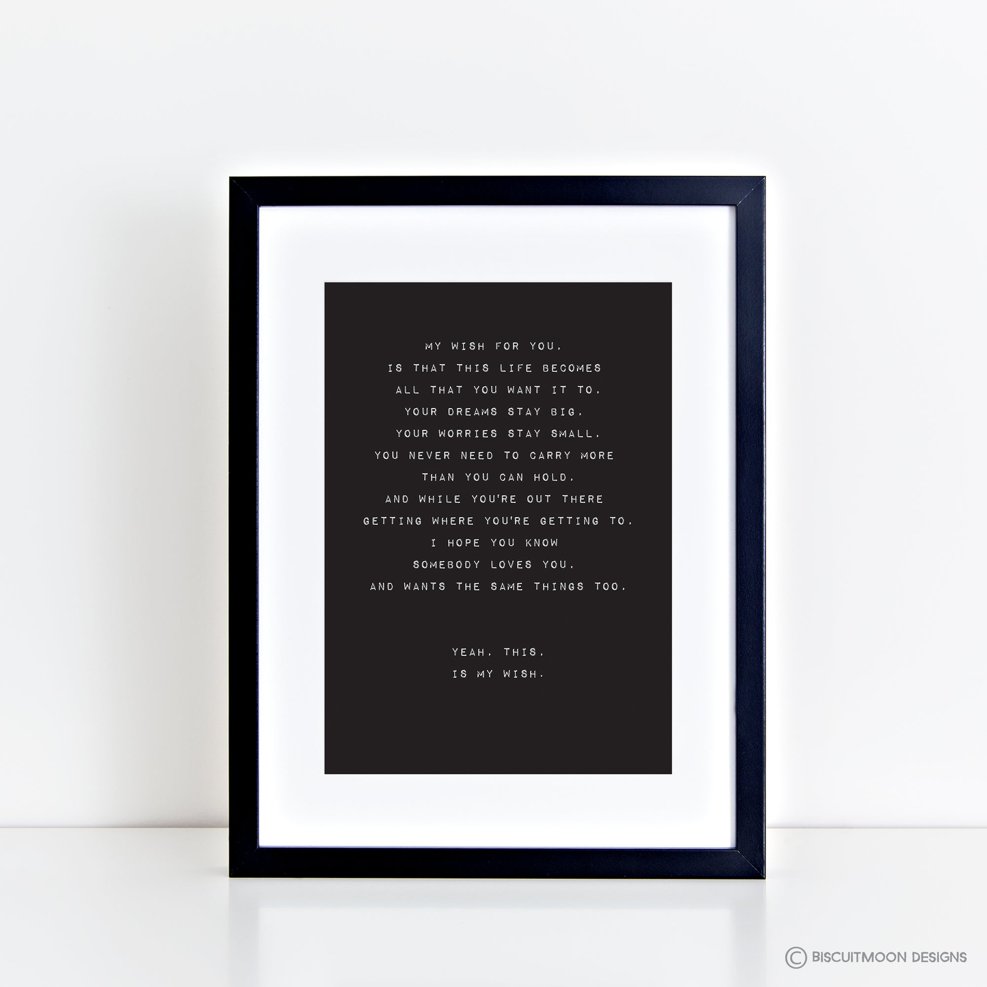 My Wish For You Print
