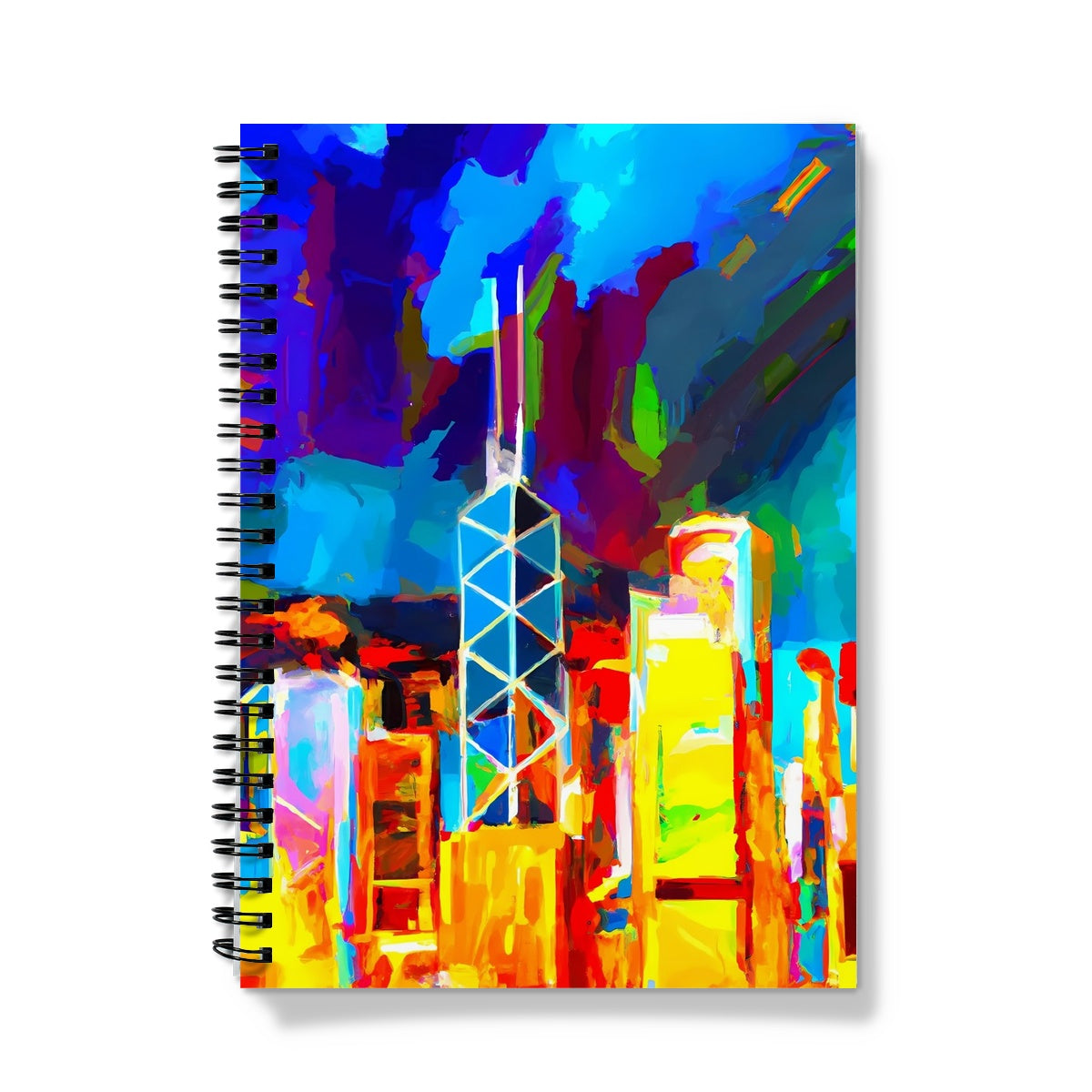 Hong Kong Impressions - Bank of China Skyline Notebook