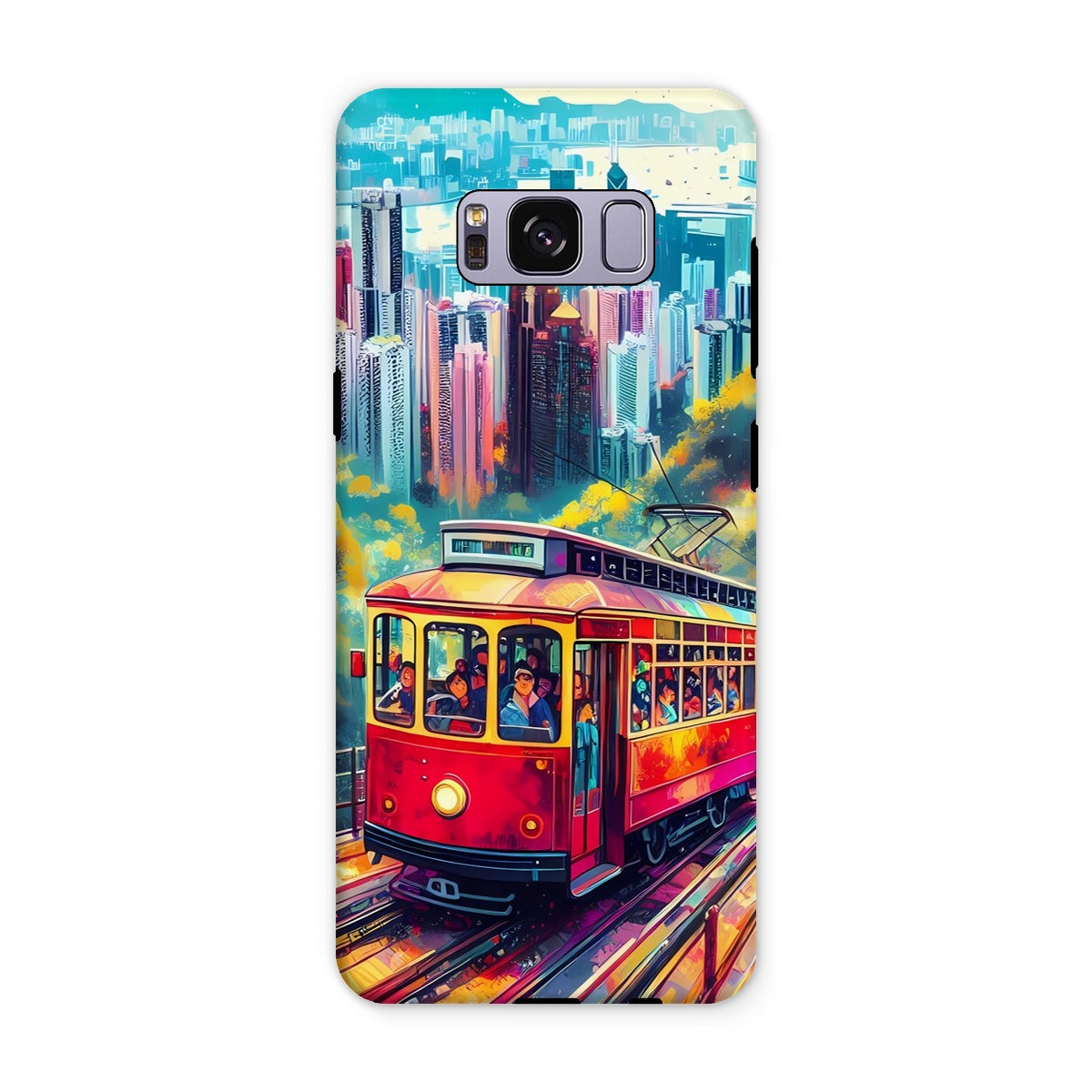 HK Rainbow Series - Peak Tram Tough Phone Case