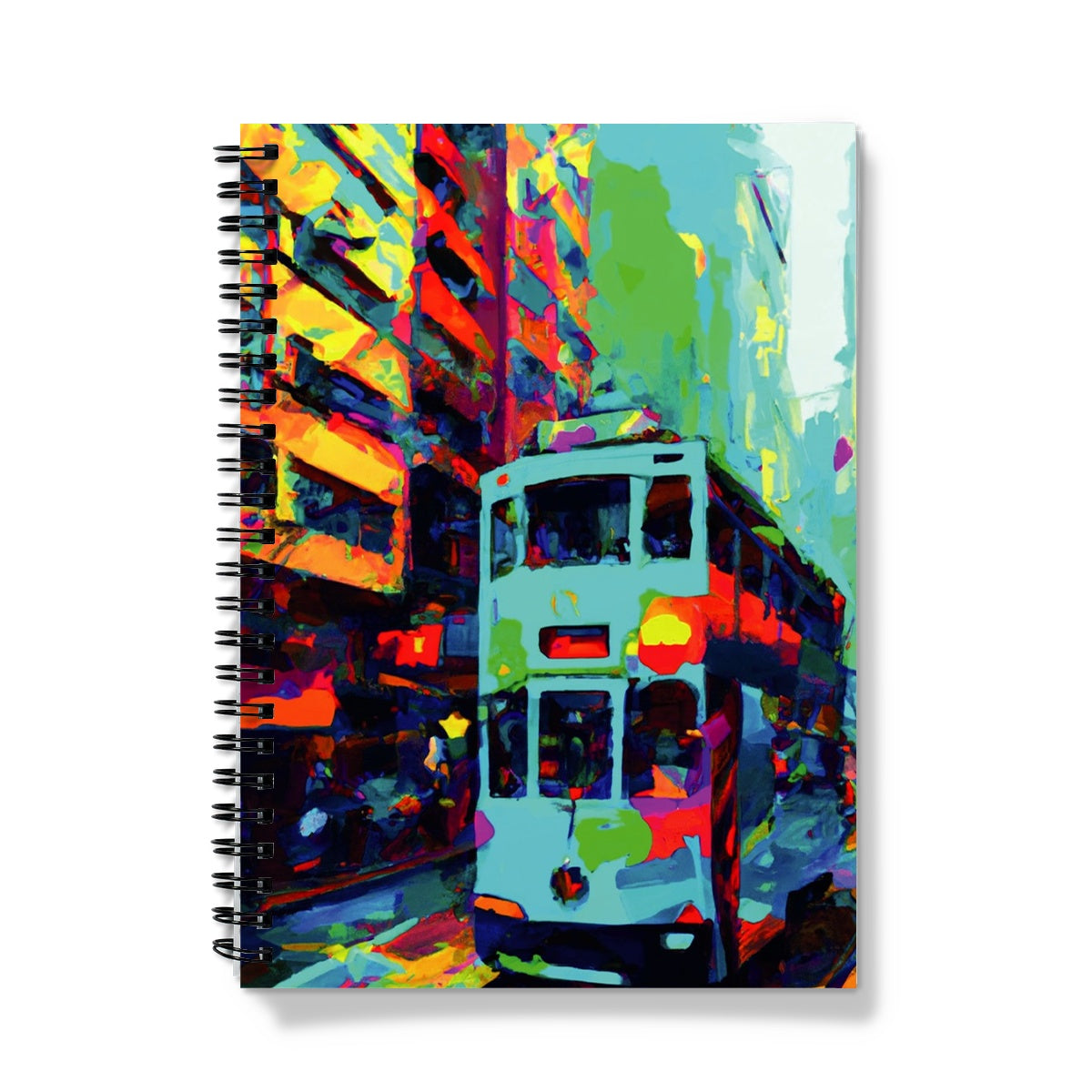 Hong Kong Impressions - Tram Notebook