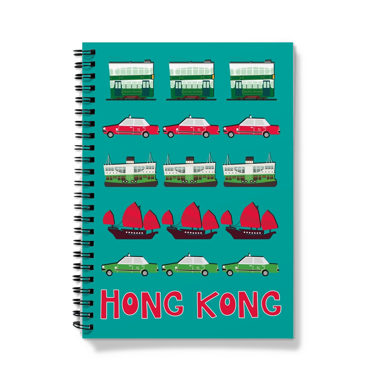 Hong Kong Mixed Transport Notebook
