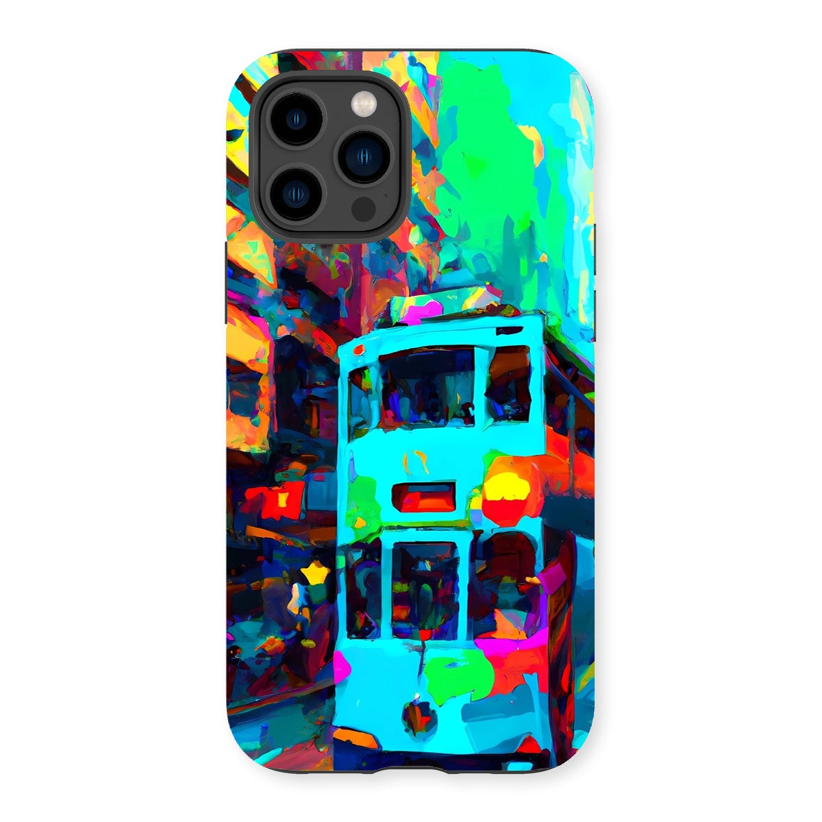 Hong Kong Impressions - Tram Tough Phone Case