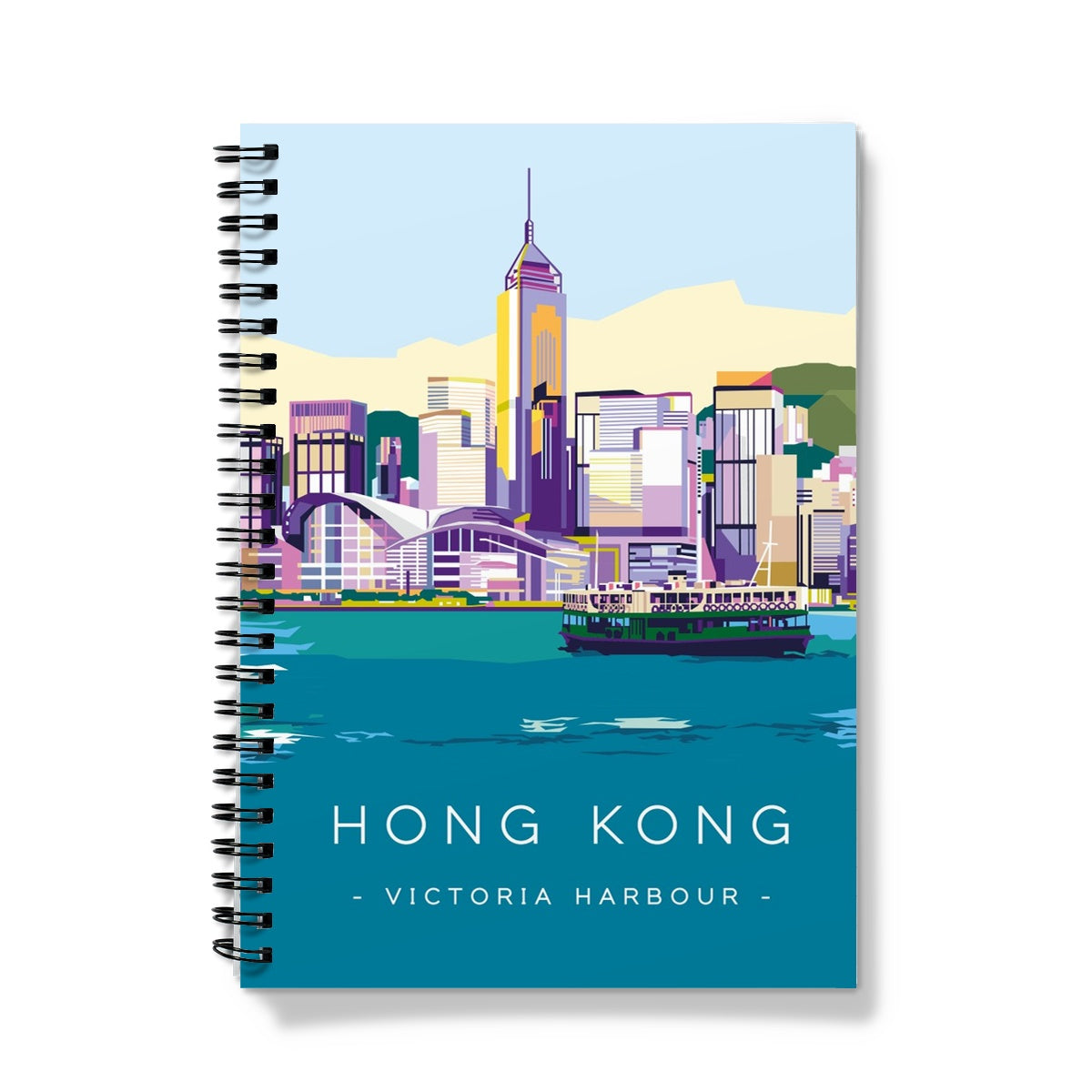 Hong Kong Travel - Victoria Harbour  Notebook