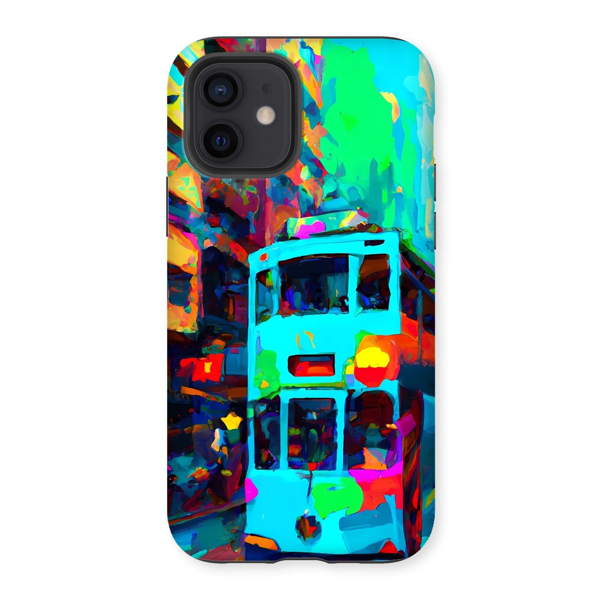 Hong Kong Impressions - Tram Tough Phone Case