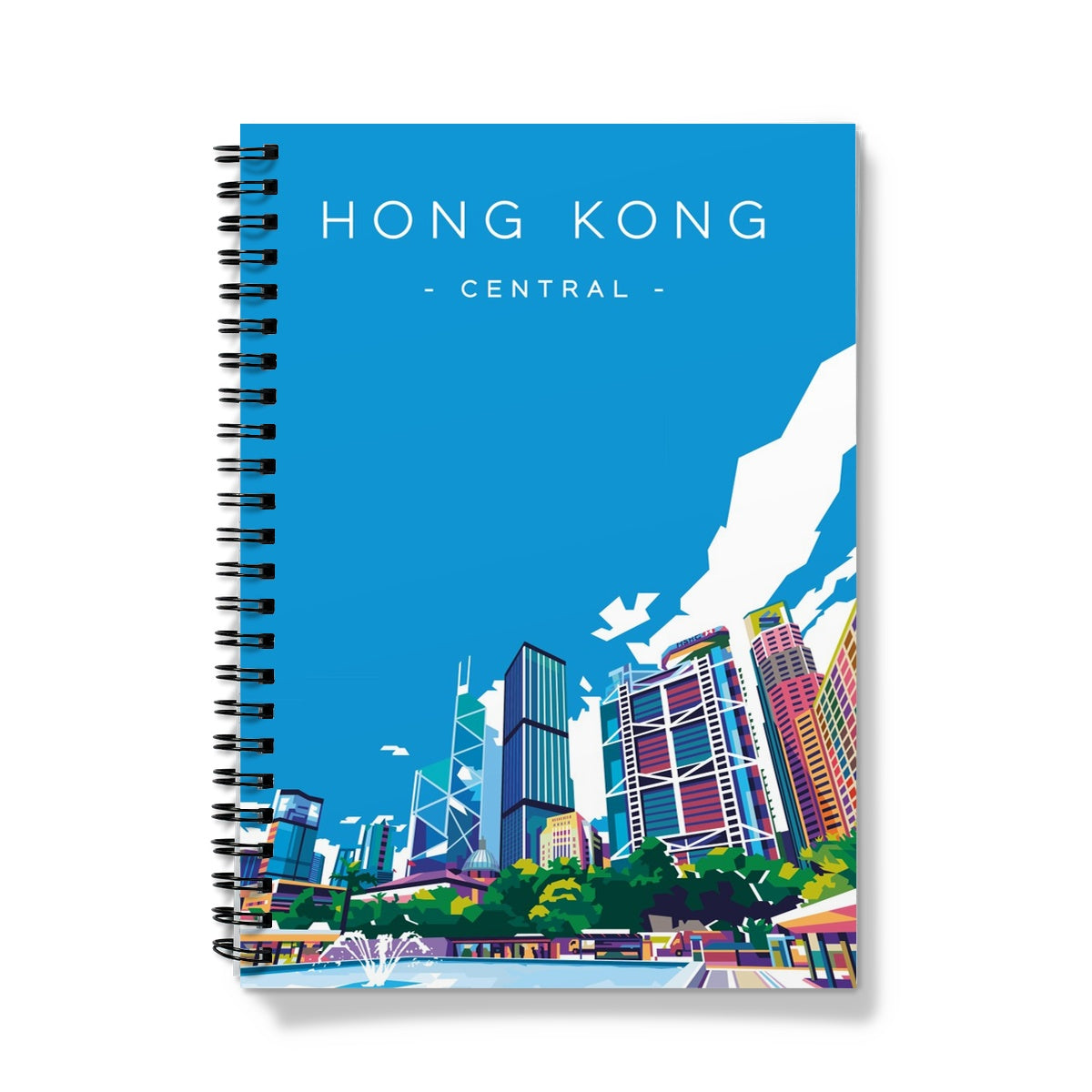 Hong Kong Travel - Central Notebook